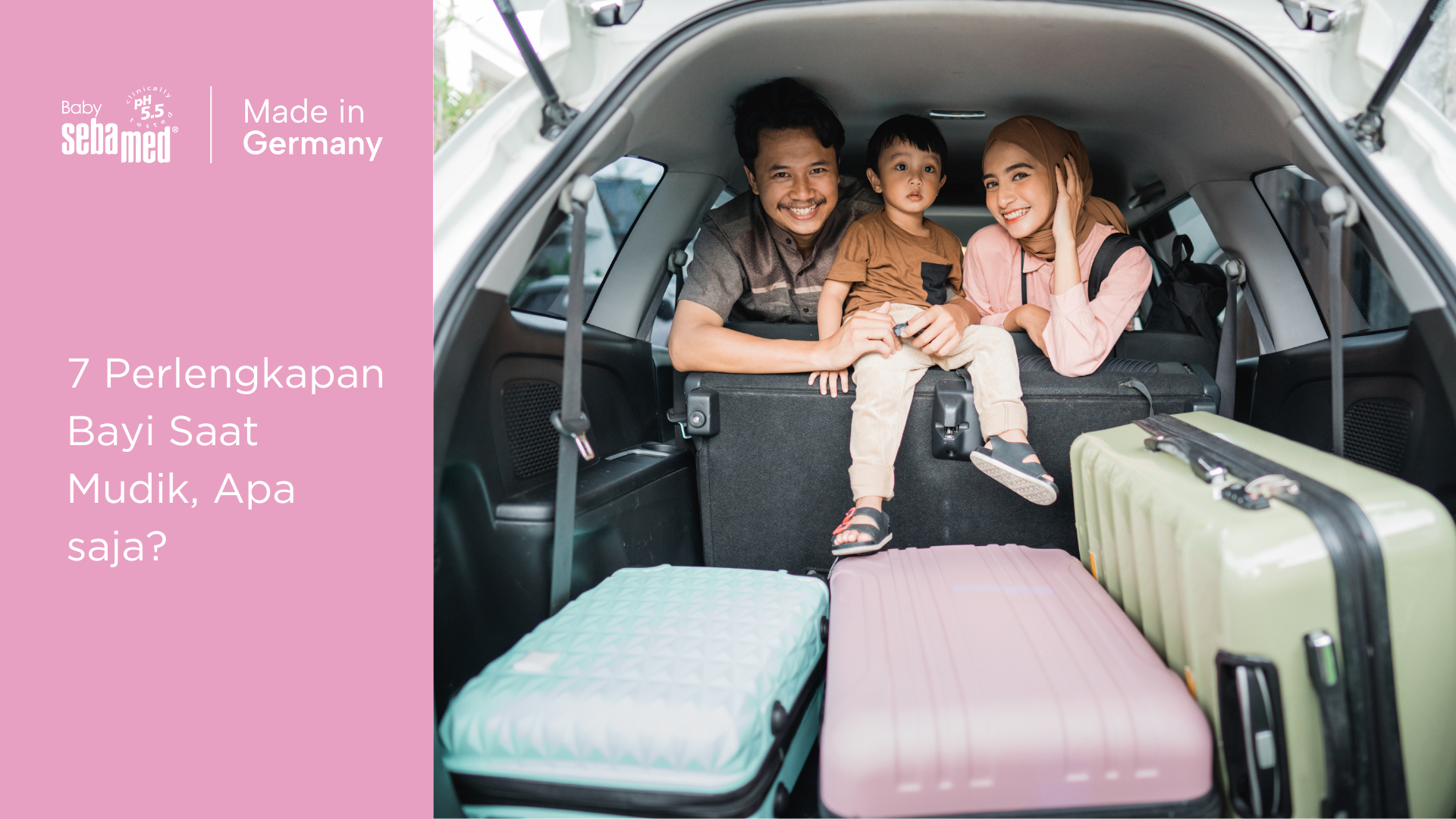 Perlengkapan bayi saat mudik
