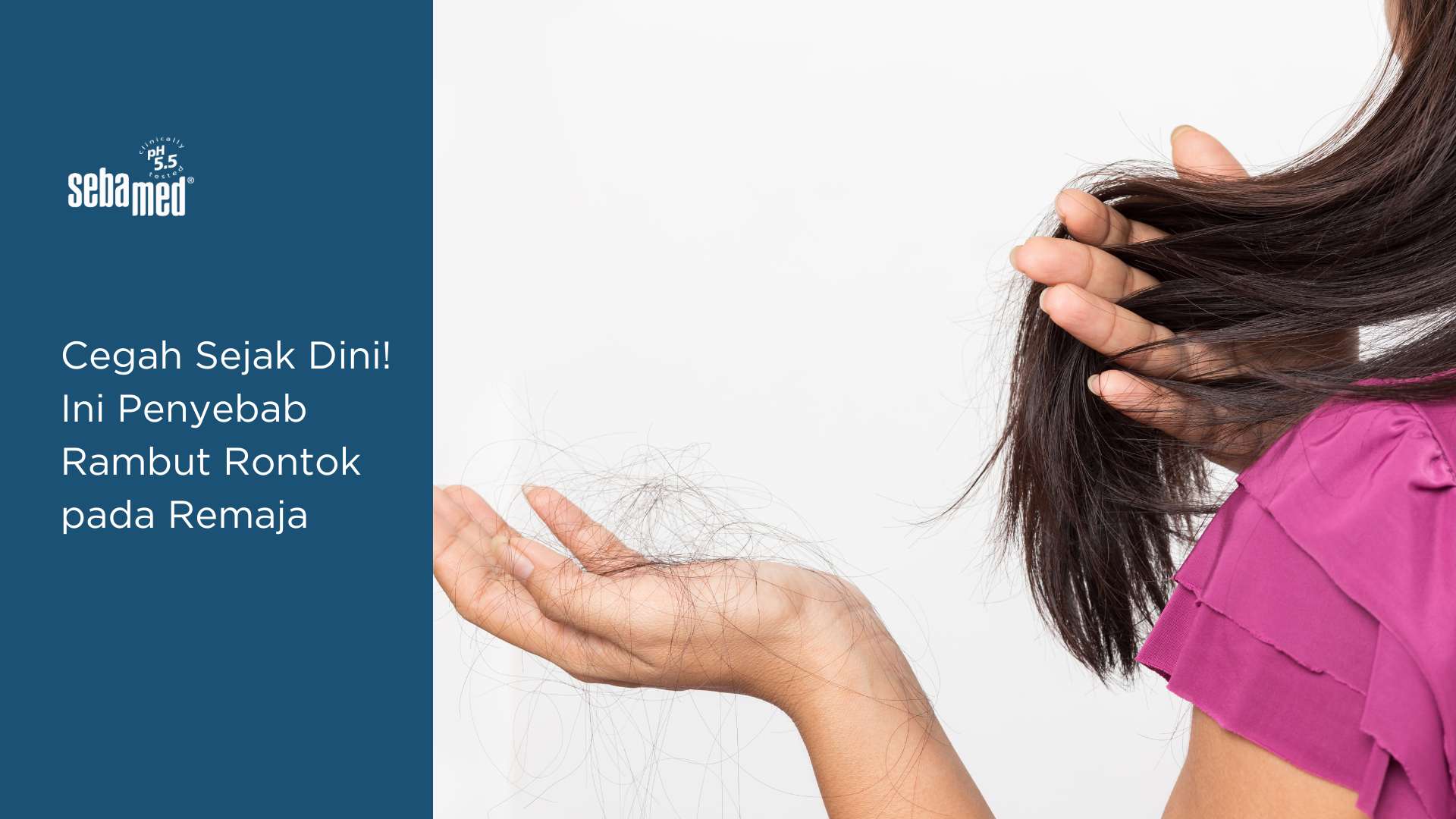 Penyebab rambut rontok pada remaja